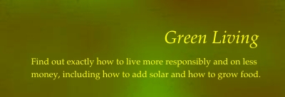 At a time when Americans are trying to live more green and on less money, this site provides step-by-step instructions on exactly how to do so. It includes pages on how to manage household finances, cut expenses drastically, and earn more. The site also covers how to have solar installed and how to grow food. It explains what is really happening in the economy today, and what to do about it.